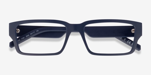ARNETTE Bazz Matte Blue PlasticEyeglass Frames from EyeBuyDirect, Closed View