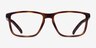 ARNETTE Cocoon Matte Tortoise PlasticEyeglass Frames from EyeBuyDirect, Front View