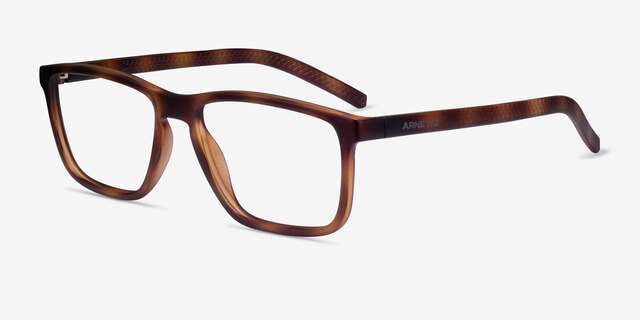 ARNETTE Cocoon Matte Tortoise PlasticEyeglass Frames from EyeBuyDirect, Angle View