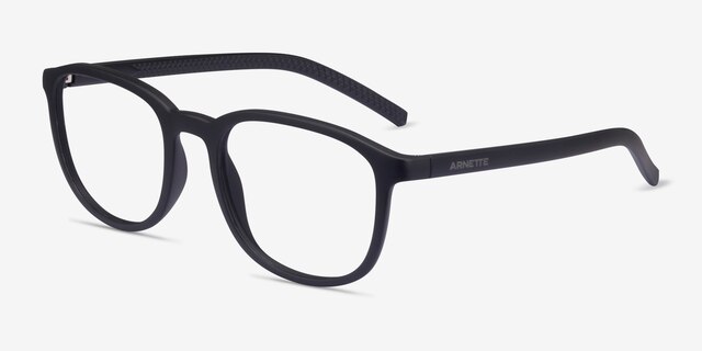 ARNETTE Karibou Matte Black PlasticEyeglass Frames from EyeBuyDirect, Angle View