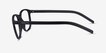 ARNETTE Karibou Matte Black PlasticEyeglass Frames from EyeBuyDirect, Side View
