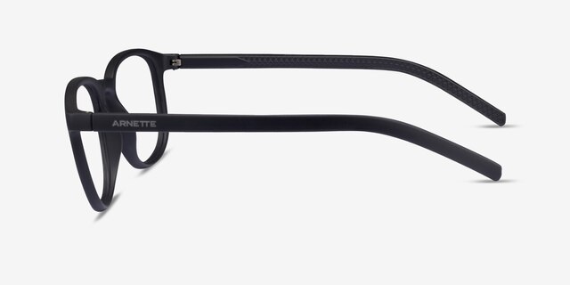 ARNETTE Karibou Matte Black PlasticEyeglass Frames from EyeBuyDirect, Side View