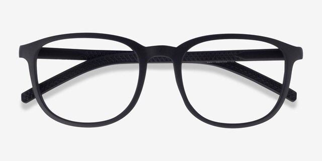 ARNETTE Karibou Matte Black PlasticEyeglass Frames from EyeBuyDirect, Closed View