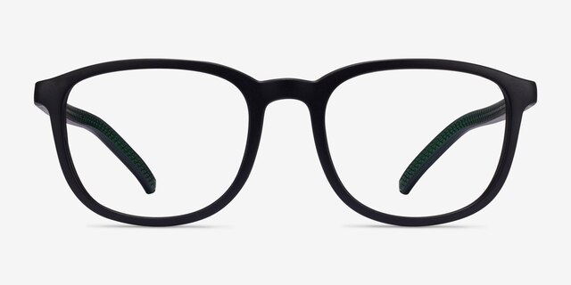 ARNETTE Karibou Polished Black PlasticEyeglass Frames from EyeBuyDirect, Front View