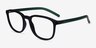 ARNETTE Karibou Polished Black PlasticEyeglass Frames from EyeBuyDirect, Angle View
