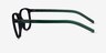 ARNETTE Karibou Polished Black PlasticEyeglass Frames from EyeBuyDirect, Side View