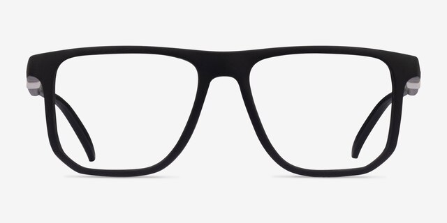 ARNETTE Spike Matte Black PlasticEyeglass Frames from EyeBuyDirect, Front View