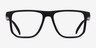 ARNETTE Spike Matte Black PlasticEyeglass Frames from EyeBuyDirect, Front View