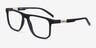 ARNETTE Spike Matte Black PlasticEyeglass Frames from EyeBuyDirect, Angle View