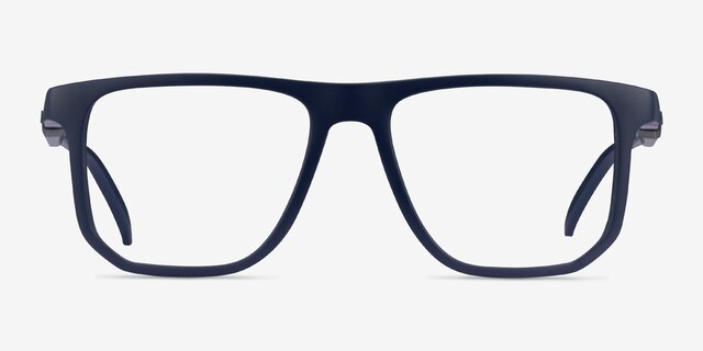 ARNETTE Spike Matte Blue PlasticEyeglass Frames from EyeBuyDirect, Front View