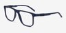 ARNETTE Spike Matte Blue PlasticEyeglass Frames from EyeBuyDirect, Angle View
