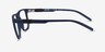 ARNETTE Spike Matte Blue PlasticEyeglass Frames from EyeBuyDirect, Side View