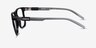 ARNETTE Spike Black PlasticEyeglass Frames from EyeBuyDirect, Side View
