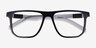 ARNETTE Spike Black PlasticEyeglass Frames from EyeBuyDirect, Closed View