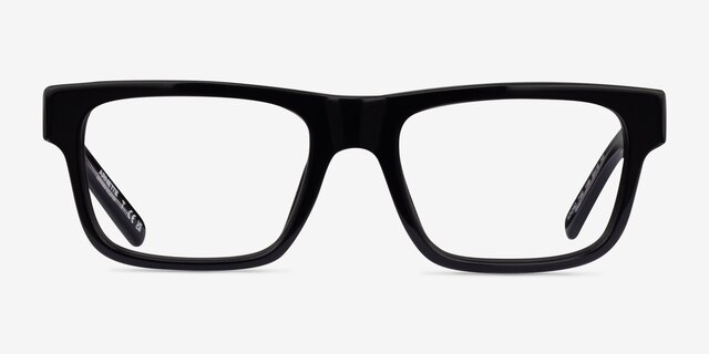 ARNETTE Kokoro Shiny Black AcetateEyeglass Frames from EyeBuyDirect, Front View