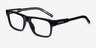 ARNETTE Kokoro Shiny Black AcetateEyeglass Frames from EyeBuyDirect, Angle View