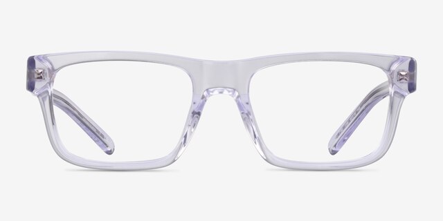 ARNETTE Kokoro Shiny Transparent AcetateEyeglass Frames from EyeBuyDirect, Front View
