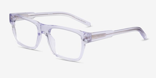 ARNETTE Kokoro Shiny Transparent AcetateEyeglass Frames from EyeBuyDirect, Angle View