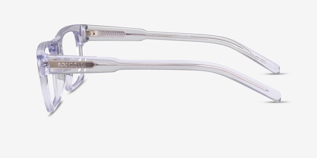 ARNETTE Kokoro Shiny Transparent AcetateEyeglass Frames from EyeBuyDirect, Side View
