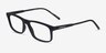 ARNETTE Dark Voyager Matte Black PlasticEyeglass Frames from EyeBuyDirect, Angle View
