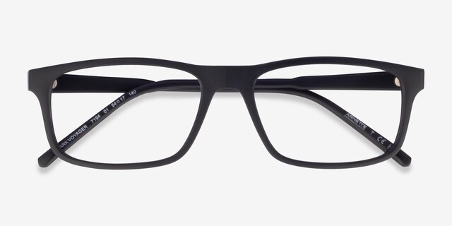 ARNETTE Dark Voyager Matte Black PlasticEyeglass Frames from EyeBuyDirect, Closed View