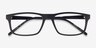ARNETTE Dark Voyager Matte Black PlasticEyeglass Frames from EyeBuyDirect, Closed View