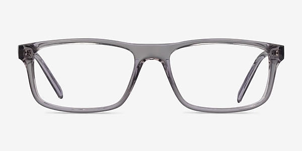 ARNETTE Dark Voyager Transparent Gray Plastic Eyeglass Frames