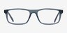 ARNETTE Dark Voyager Blue Jeans PlasticEyeglass Frames from EyeBuyDirect, Front View