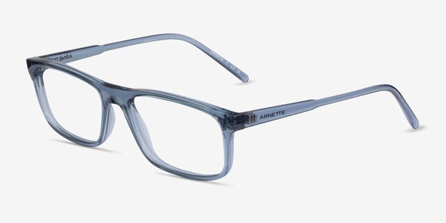 ARNETTE Dark Voyager Blue Jeans PlasticEyeglass Frames from EyeBuyDirect, Angle View