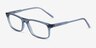 ARNETTE Dark Voyager Blue Jeans PlasticEyeglass Frames from EyeBuyDirect, Angle View