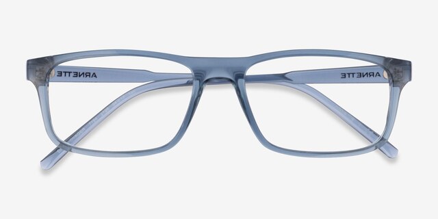 ARNETTE Dark Voyager Blue Jeans PlasticEyeglass Frames from EyeBuyDirect, Closed View