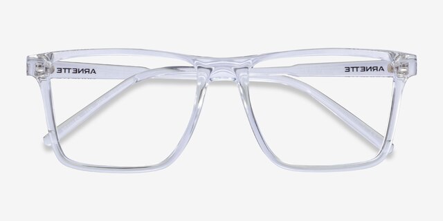 ARNETTE Brawler Crystal PlasticEyeglass Frames from EyeBuyDirect, Closed View
