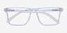 ARNETTE Brawler Crystal PlasticEyeglass Frames from EyeBuyDirect, Closed View