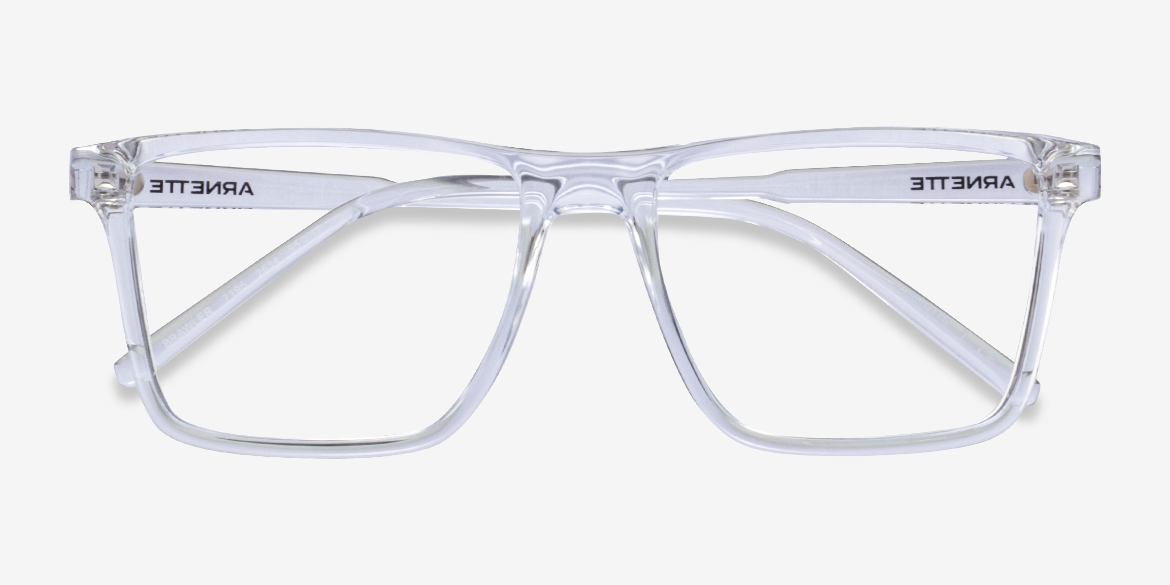 Brawler Square Crystal Frame Eyeglasses Eyebuydirect Canada