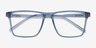 ARNETTE Brawler Blue Jeans PlasticEyeglass Frames from EyeBuyDirect, Closed View