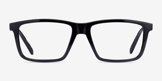 ARNETTE Eyeke Black PlasticEyeglass Frames from EyeBuyDirect, Front View