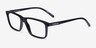 ARNETTE Eyeke Black PlasticEyeglass Frames from EyeBuyDirect, Angle View