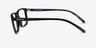 ARNETTE Eyeke Black PlasticEyeglass Frames from EyeBuyDirect, Side View