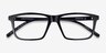 ARNETTE Eyeke Black PlasticEyeglass Frames from EyeBuyDirect, Closed View