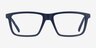 ARNETTE Eyeke Matte Blue PlasticEyeglass Frames from EyeBuyDirect, Front View