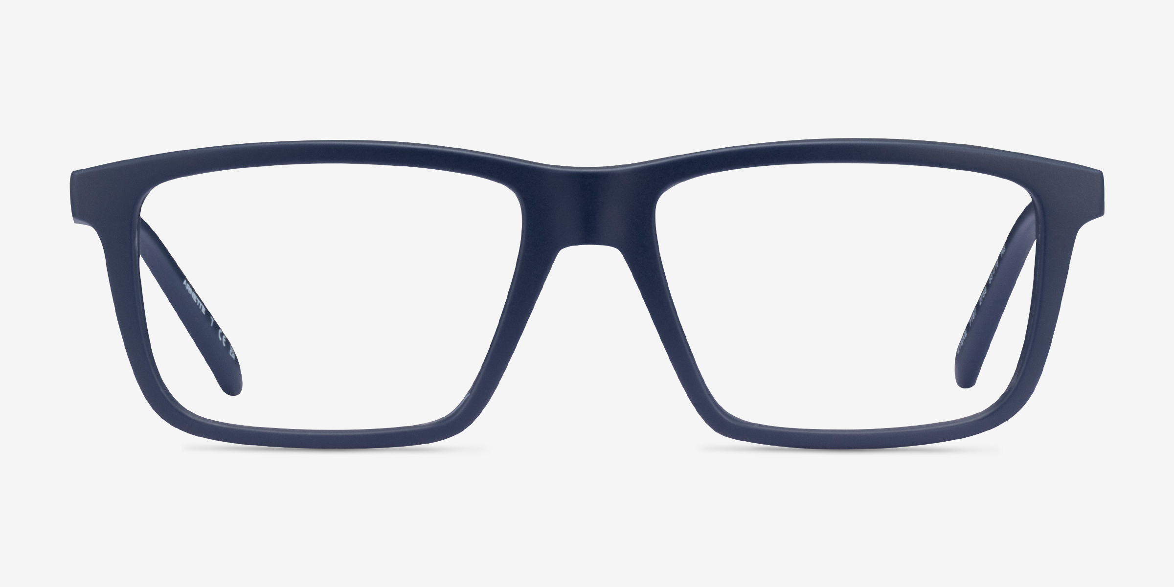 Eyeke Rectangle Matte Blue Frame Eyeglasses Eyebuydirect Canada