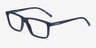 ARNETTE Eyeke Matte Blue PlasticEyeglass Frames from EyeBuyDirect, Angle View