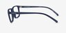 ARNETTE Eyeke Matte Blue PlasticEyeglass Frames from EyeBuyDirect, Side View