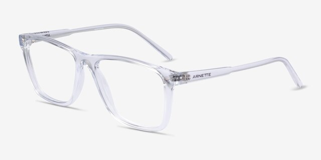 ARNETTE Big Bad Crystal PlastiqueMontures de lunettes de vue d'EyeBuyDirect, Vue d'Angle