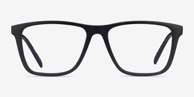 ARNETTE Big Bad Matte Black PlastiqueMontures de lunettes de vue d'EyeBuyDirect, Vue de Face