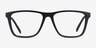 ARNETTE Big Bad Matte Black PlastiqueMontures de lunettes de vue d'EyeBuyDirect, Vue de Face