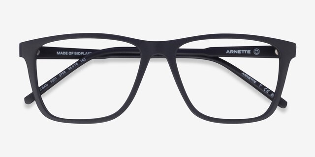 ARNETTE Big Bad Matte Black PlastiqueMontures de lunettes de vue d'EyeBuyDirect, Vue Rapprochée