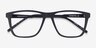 ARNETTE Big Bad Matte Black PlastiqueMontures de lunettes de vue d'EyeBuyDirect, Vue Rapprochée