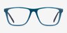 ARNETTE Big Bad Transparent Teal PlasticEyeglass Frames from EyeBuyDirect, Front View
