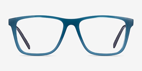 ARNETTE Big Bad Transparent Teal Plastic Eyeglass Frames